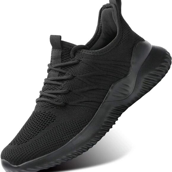 Womens Ladies Walking Running Shoes Slip On Lightweight Casual Tennis Sneakers C - Picture 1 of 7